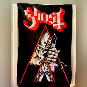 Ghost VIP tour package merch, Clockwork Orange style Papa Emeritus.